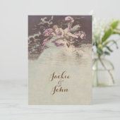 Nuages d'anges - Invitations / RSVP / Mariage (Debout devant)