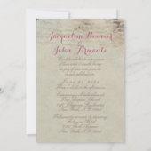 Nuages d'anges - Invitations / RSVP / Mariage (Dos)