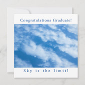 Nuages dans la carte Sky Flat Card (Devant)