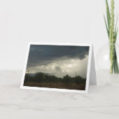 Nuages de tempête sur la carte Valencia (Devant)