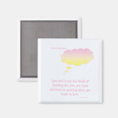 Nuages d'inspiration : aimant d'amour et d'apprent (Recto/Verso)