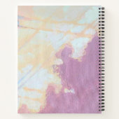 Nuages douillets moteurs carnet art original (Dos)