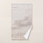 Nuages doux beige caraïbe Rêve 1 (Serviette à main)