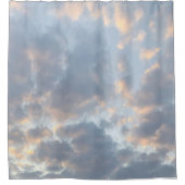 Nuages esthétiques rideaux de douche (Devant)