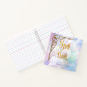 Nuages et étoiles de rêve Livre d'orthographe (Intérieur)