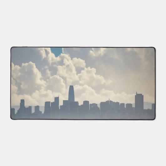 Nuages et la ville (Recto)