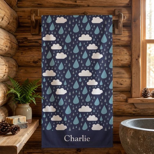 Nuages et pluie personnalisés