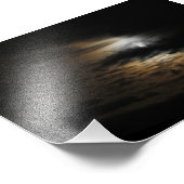 Nuages Lune Ciel Céleste Photo (Coin)