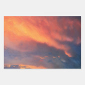 Nuages Météo Ciel Art Envelopper Papier d'artisana (Devant 2)
