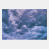 Nuages Météo Ciel Art Envelopper Papier d'artisana (Devant)