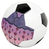 Nuages mignons, coeurs et gouttes de pluie (3/4)