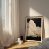 Nuages noirs Impression sur toile Ciel Moderne Abs