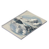 Nuages réfléchissants | Journal carnet (Côté gauche)
