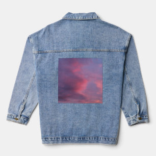 Nuages roses bleus