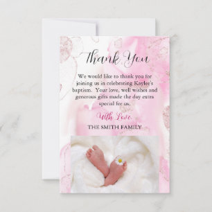 Nuages roses et torrents Merci du baptême