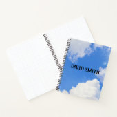 Nuages sur un ciel bleu Carnet de coloration (Intérieur)