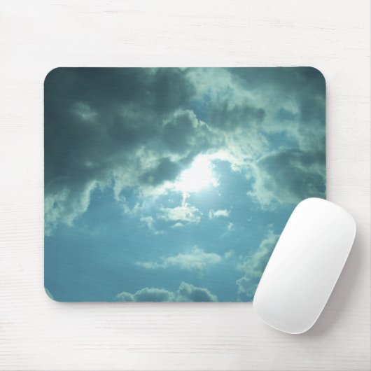 Nuages - tapis de souris (Avec souris)