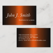 Nuances claires de Cartes de visite professionnels (Devant / Derrière)