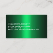 Nuances claires de Cartes de visite professionnels (Dos)