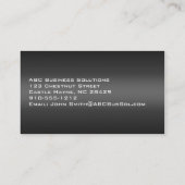 Nuances claires de Cartes de visite professionnels (Dos)