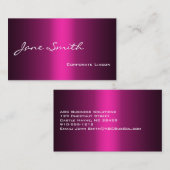 Nuances claires de Cartes de visite professionnels (Devant / Derrière)