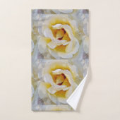 nuances de blanc au jaune (Serviette à main)