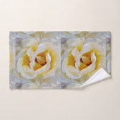 nuances de blanc au jaune (Serviette à main)