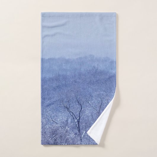 Nuances de bleu (Serviette à main)