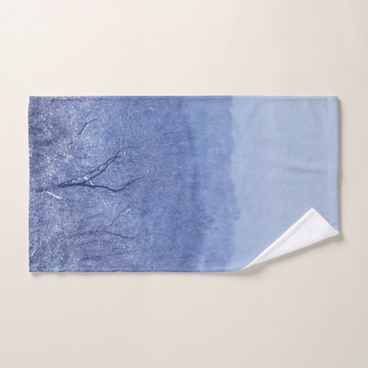 Nuances de bleu (Serviette à main)