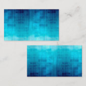 Nuances de carte de visite bleu (Devant / Derrière)