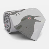 NUANCES DE CRAVATE GRISE DE RAVEN (Roulé)