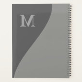 Nuances de gris avec monogramme (Dos)