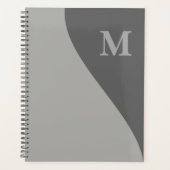Nuances de gris avec monogramme (Devant)