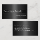 Nuances de gris Carte de visite standard (Devant / Derrière)