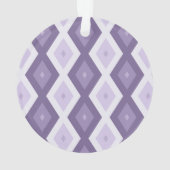 Nuances de lavande motif diamant (dos)
