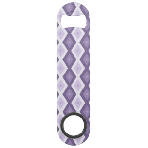 Nuances de lavande motif diamant