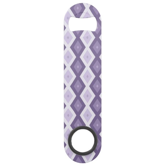 Nuances de lavande motif diamant (Devant)