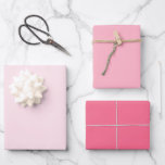Nuances de papier d'enveloppement rose ensemble de<br><div class="desc">Un magnifique trio couleur de draps cadeau bleu,  rose et rouge. Un compliment à vos cadeaux pour toute occasion spéciale,  événement ou saison des fêtes.</div>