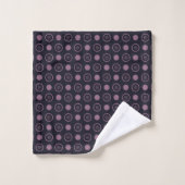 Nuances de points violets (Gant de toilette)