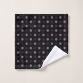Nuances de points violets (Gant de toilette)