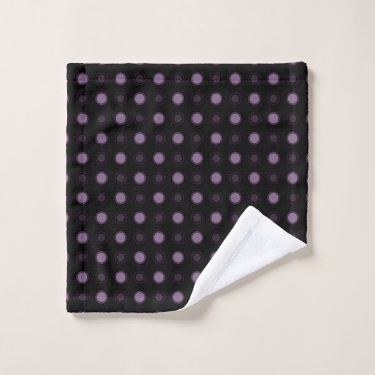 Nuances de points violets (Gant de toilette)