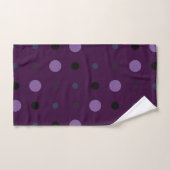 Nuances de points violets (Serviette à main)