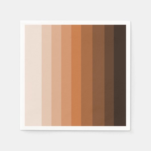 Nuances de serviettes en papier Brown (Devant)