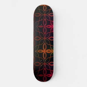 Nuances de skateboard rouge