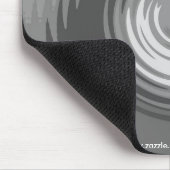 Nuances de tapis de souris gris d'ondulation (Coin)