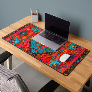 Nuances de tapis persan rouge