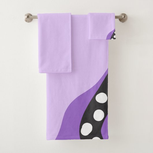 Nuances de violet Art Abstrait moderne (En situation)