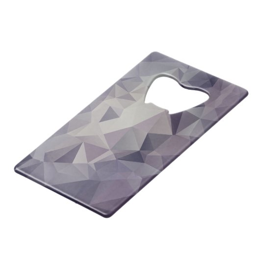 Nuances de violet d'art pyramidal Abstrait (Devant Angle)