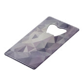 Nuances de violet d'art pyramidal Abstrait (Dos Angle)