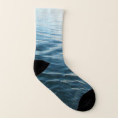 Nuances d'eau bleue Photographie de la nature Abst (Gauche intérieur)